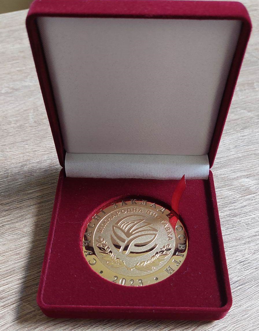 Золота медаль_Литвинюк Галини